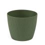 Vazonas Lamela Magnolia 868-42, plastikinis, Ø 14 cm, žalias
