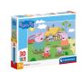 Dėlionė Clementoni Super Color Peppa Pig 20838, 30 vnt.