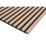 Dekor. akustinė dailylentė, 240x57.25 cm, ąžuolo sp.
