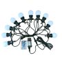 LED girliandos burbulas Domoletti BDG50-10-5T, 5 m, 10, rgb