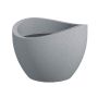 Vazonas Scheurich Stony Grey, plastikinis, Ø 50 cm, pilkas