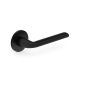 Durų rankena, vidaus R Slim Black BELLA R SLIM, juoda
