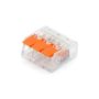 Laidų jungė Okko PCT-413 3 x 0.02-4 mm², 450 V, 25 vnt.