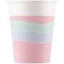 Vienkartiniai puodeliai PASTEL, 200 ml, 8 vnt.