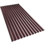 Lakštas GUTTANIT PLUS 200 cm x 90 cm x 0.22 cm bordo/raudona
