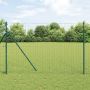 Tvora su stulpais Žalia 1,6 x 10 m Plienas ir PVC