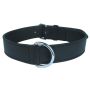 Antkaklis Zolux LEATHER LINED, juoda, 450 mm x 20 mm