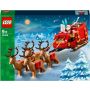 Konstruktorius LEGO® Iconic Kalėdų Senelio Rogės 40499