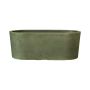Vazonas Domoletti M-18C26, spw, Ø 26 cm x 13 cm, žalias