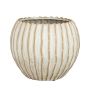 Gėlių vazonas Mica Jovi 1191569, keramika, Ø 22 cm, baltas