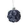 Eglutės žaisliukas Christmas Touch, 8 cm, stiklas