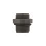 Antgalis jungtis PVC 1in M