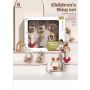 Barškutis Baby Rattle Teether Set, įvairių spalvų