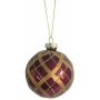 Eglutės žaisliukas Christmas Touch, 8 cm, stiklas