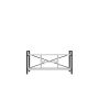 TV staliukas Domoletti FD-12035TVU-002, balta, 35x120x60cm