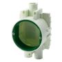 Montavimo dėžutės uždaram montavimui Egant, IP20, 7.1 x 5 cm