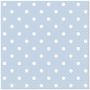 Popierinės servetėlės PAW Blue Dots, 25 cm x 25 cm, 20 vnt.