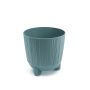 Vazonas Prosperplast Ryfo, plastikinis, Ø 14.5 cm, mėlynas