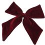 Dekoracija kaspinas, Christmas Touch, 25 cm, bordo