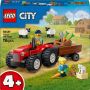 LEGO® City Red Farm Tractor with Trailer & Sheep, 116 vnt.