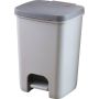Šiukšliadėžė Curver Essentials, pilka, 40 l, 55 cm x 37.5 cm
