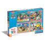 Dėlionė Clementoni PAW PATROL 4IN1 21513, 19 cm x 14 cm