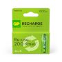  Įkraunami elementai GP RECHARGE AA, 1300mAh, 4 vnt.