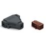 T-jungimas gelinis Etelec EV201D, 0.5-2.5 mm²,pilkas
