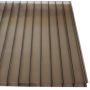 Polikarbonatas 2100x6000 10mm pilkas SMART