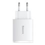 Adapteris Baseus CCXJ-E02, balta, 30 W