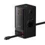 Adapteris BASEUS PSLR000301, AC/USB-C/USB-A, 1,5 m, 65 W