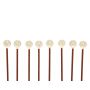 Dekoracija "rutulys" Lumineo 490205, 1 LED, ruda, 8 vnt.