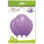 Balionai ovalūs, violetiniai, D25 cm 12 vnt.