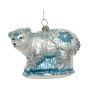 Eglutės žaisliukas Bear, 11.5 cm, stiklas