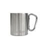 Puodelis Outliner, plienas, 0.3 l, sidabro