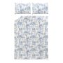 UŽVALK KOMPL SATIN TROPICAL EDEN 200X220