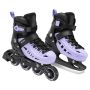 Pačiūžos - riedučiai Spokey 4ONE, juodi/violetiniai, 39-43