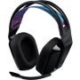 Belaidės žaidimų ausinės Logitech G535 Lightspeed, juodos
