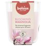 Žvakė, aromatinė Bolsius Blooming Magnolia, 45 h, Rožinė