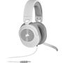 Žaidimų ausinės Corsair HS55 Surround, baltos