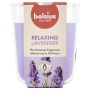 Žvakė, aromatinė Bolsius Relaxing Lavender, 45 h, Violetinė