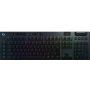 Klaviatūra Logitech G915 Tacticle EN, juoda, belaidė