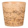 Vazonas Scheurich Cork, keramika, Ø 14 cm, šviesiai ruda