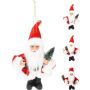 Dekoracija pakabinamas Santa, 13 cm