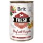 Šlapias šunų maistas BRIT FRESH, jautiena, 400 g