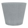 Vazonas Scheurich Stony Grey, plastikinis, Ø 47 cm, pilkas