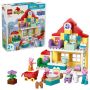 Konstruktorius LEGO DUPLO Peppa Pig Šeimos namas 10467 84vnt