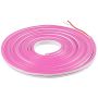 LED juosta, Polux, Neon, 12V, IP65, rožinė, 5 m