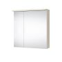 Vonios spintelė su veidrodžiu RIVA SV 70RV-2 BEIGE