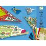 Popierinių figūrų gaminimo rinkinys Djeco Origami planes